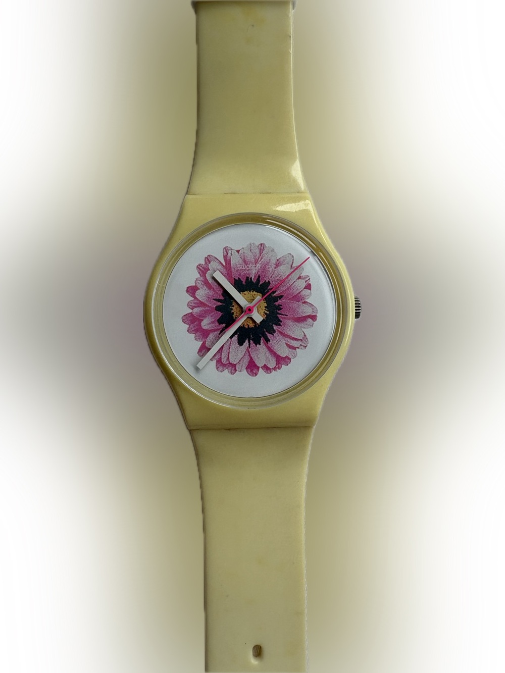 Vintage 1998 Swatch Gent Originals Snowflower Watch GW119